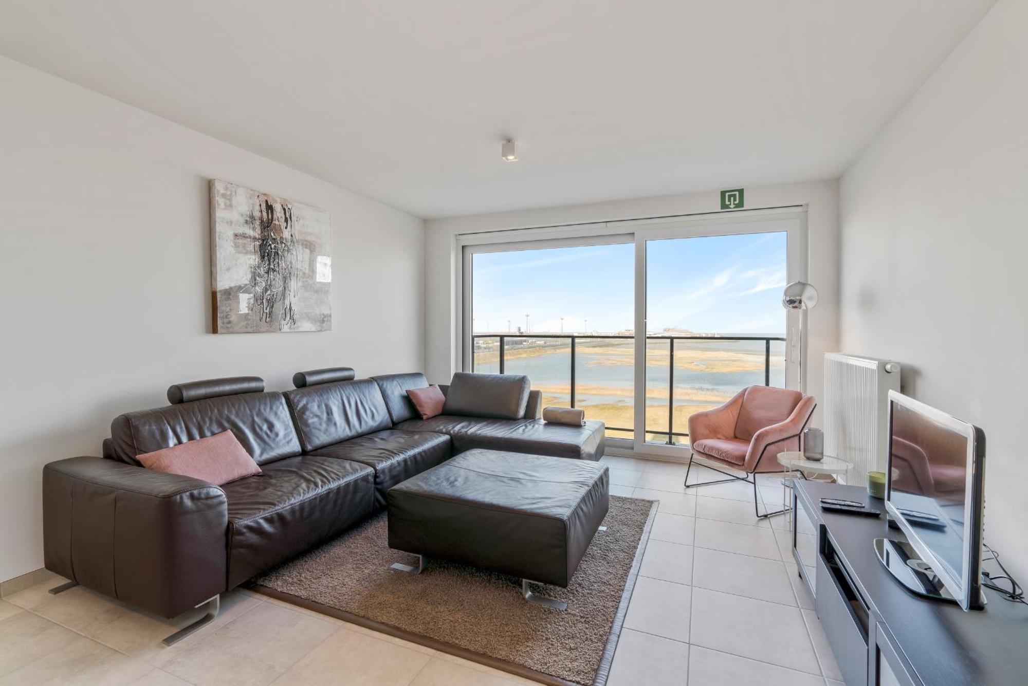 Ontspannen Aan Zee App Met Frontaal Zeezicht - 4P Knokke-Heist Eksteriør billede